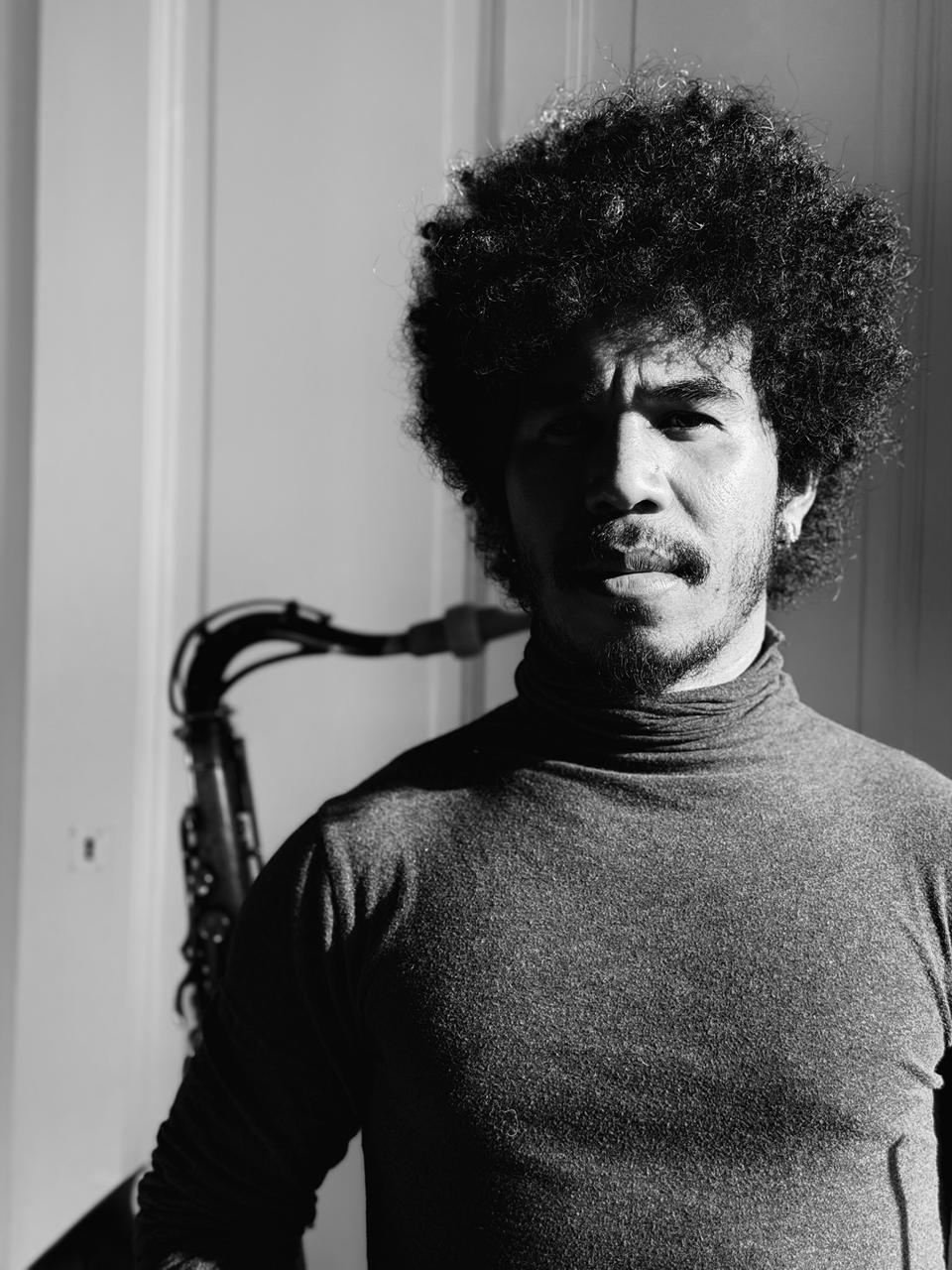 Hery with saxophone